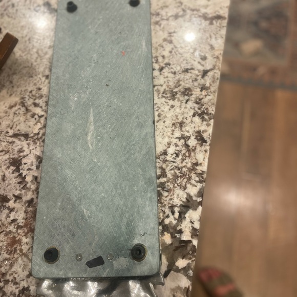 Anthropologie bunny rabbit marble cheese plate art - Picture 7 of 10